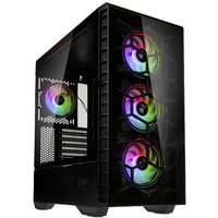 Kolink Observatory Y aRGB Midi-Tower Gehäuse, Gaming-Gehäuse Schwarz 4 Vorinstallierte LED Lüfter Kolink Observatory Y aRGB Midi-Tower Gehäuse, Gaming-Gehäuse Schwarz 4 Vorinstallierte LED Lüfter von Kolink