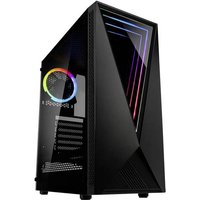 Kolink VOID RGB Midi-Tower Gaming-Gehäuse Schwarz 1 Vorinstallierter LED Lüfter, Seitenfenster, St von Kolink