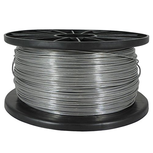 Koll Living 0995-018 Aludraht Drahtlitze 400 m l 1,8 mm Durchmesser l Wahnsinnige Leitfähigkeit von 0,015 Ohm/m von Koll Living