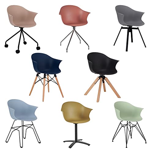 Kollecture NOÉ Stuhl Farbe Weiß, Größe Fuß 5 Holz von Kollecture