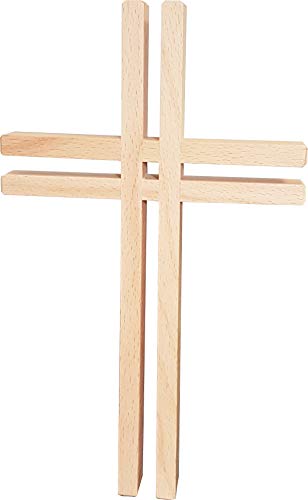 Kollektion Reuter Wandkreuz, Buchenholz, Natur, Einheitsgröße von Kollektion Reuter