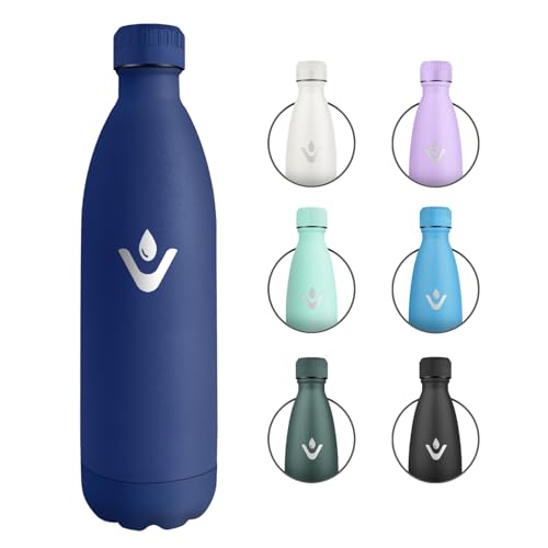 Thermosflasche 1L, Trinkflasche Edelstahl BPA-frei, Isolierflasche Auslaufsicher, Trinkflasche Kohlensäure, Vakuum Trinkflasche Isoliert für Sport, Uni, Büro, Outdoor, Fitness, Schule, Wandern Thermosflasche 1L, Trinkflasche Edelstahl BPA-frei, Isolierflasche Auslaufsicher, Trinkflasche Kohlensäure, Vakuum Trinkflasche Isoliert für Sport, Uni, Büro, Outdoor, Fitness, Schule, Wandern von KollyKolla