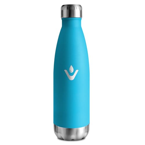 Trinkflasche Edelstahl 750ml, Vakuum Thermosflasche, Auslaufsicher Isolierflasche, BPA-Frei, Trinkflasche Kohlensäure Geeignet, Wasserflasche für Laufen, Büro, Schule, Gym, Sprudel, Camping, Yoga von KollyKolla
