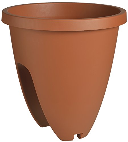 Kolor-Knajp Balkonkasten Blumenkasten Blumentopf Verschidenen Farben und Größen (Ø 26 cm, Terrakotta) von Kolor-Knajp