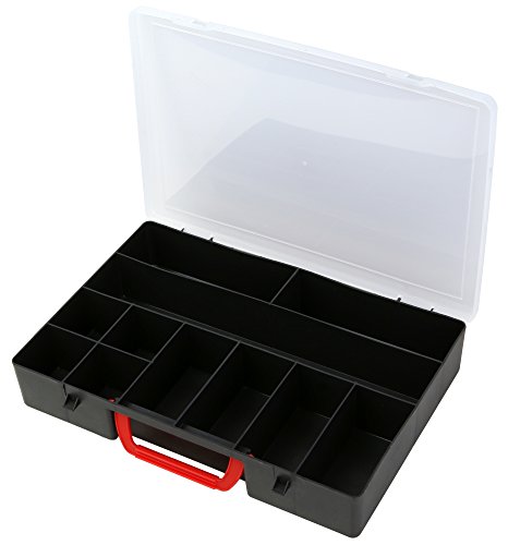 Sortimentskasten Organizer Kleinteilemagazin Schraubenbox Werkzeugkasten (Classic 350) von Kolor-Knajp