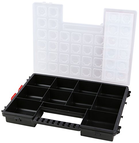 Sortimentskasten Organizer Kleinteilemagazin Schraubenbox Werkzeugkasten (Tandem A400) von Kolor-Knajp