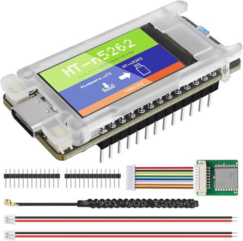 Mesh Node T114 Development Board with External GPS Set, nRF52840 SX1262 TFT Display Module Support LoRa Blue Tooth 5.0 GPS Solar Panel Power Supply for Meshtastic AR duino LoRawan IOT (868 MHz) von Kolrid