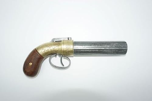 Replica 1837 Allen & Thurber Pepperbox - 23 CM - Brass von Kolser