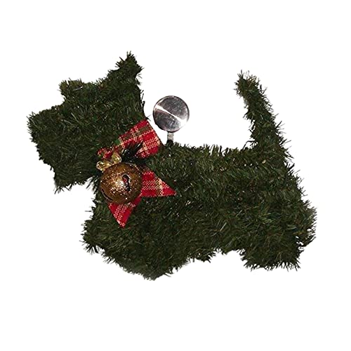 Kolylong® Katze Hund Kranz Weihnachtskranz Türkranz für Haustür Thanksgiving Erntedankfest Party Dekor Weihnachts Kranz Kits Girlande Türkranz für Weihnachten Indoor Outdoor Decor von Koly-Hundebett