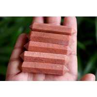Orange Aventurin Double Terminated Crystal Point Bleistift Doppelpunktstifte Hand Geschnitten Für Grid von KomalCrystals