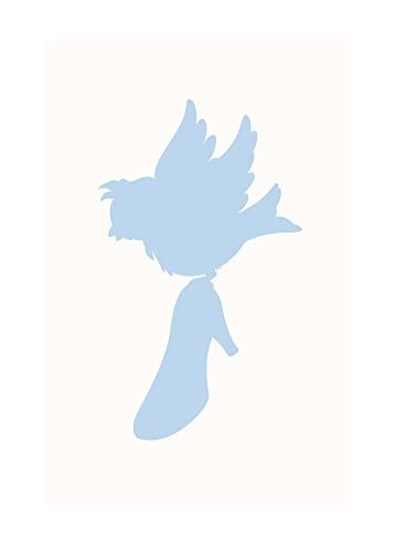 Komar Cinderella Bird - Größe: 50 x 70 cm, Wandbild, Poster, Kunstdruck (ohne Rahmen), Disney von Komar
