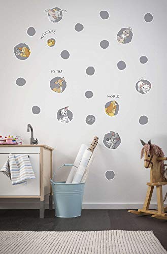 Disney Deco-Sticker von Komar - A simple Start - Größe 100 x 70 cm - Dalmatiner, Jumbo, Kinderzimmer, Babyzimmer, Wandtattoo, Dekoration, Sticker, Wandgestaltung von Komar