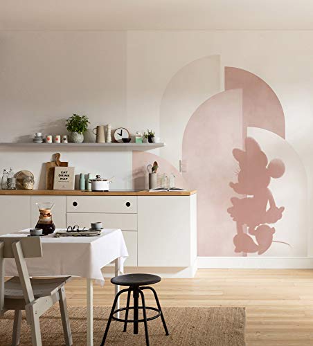 Komar Disney Vlies Fototapete - Minnie Creative Aesthetic - Größe: 250 x 280 cm (Breite x Höhe) - Kinderzimmer, Tapete, Kindertapete, Minnie Maus, IADX5-050 von Komar