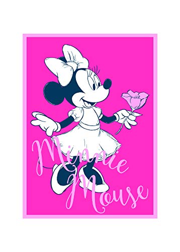 Disney Wandbild von Komar | Minnie Mouse Girlie | Kinderzimmer, Babyzimmer, Dekoration, Kunstdruck | Größe 50x70cm (Breite x Höhe) | ohne Rahmen | WB048-50x70 von Komar