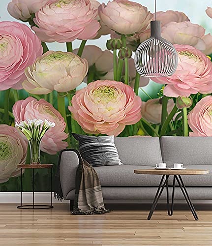 Fototapete - Gentle Rosé - Größe 368 x 254 cm - Rosen, Romantik, Schlafzimmer, Blumen, Floral, Tapete von Komar