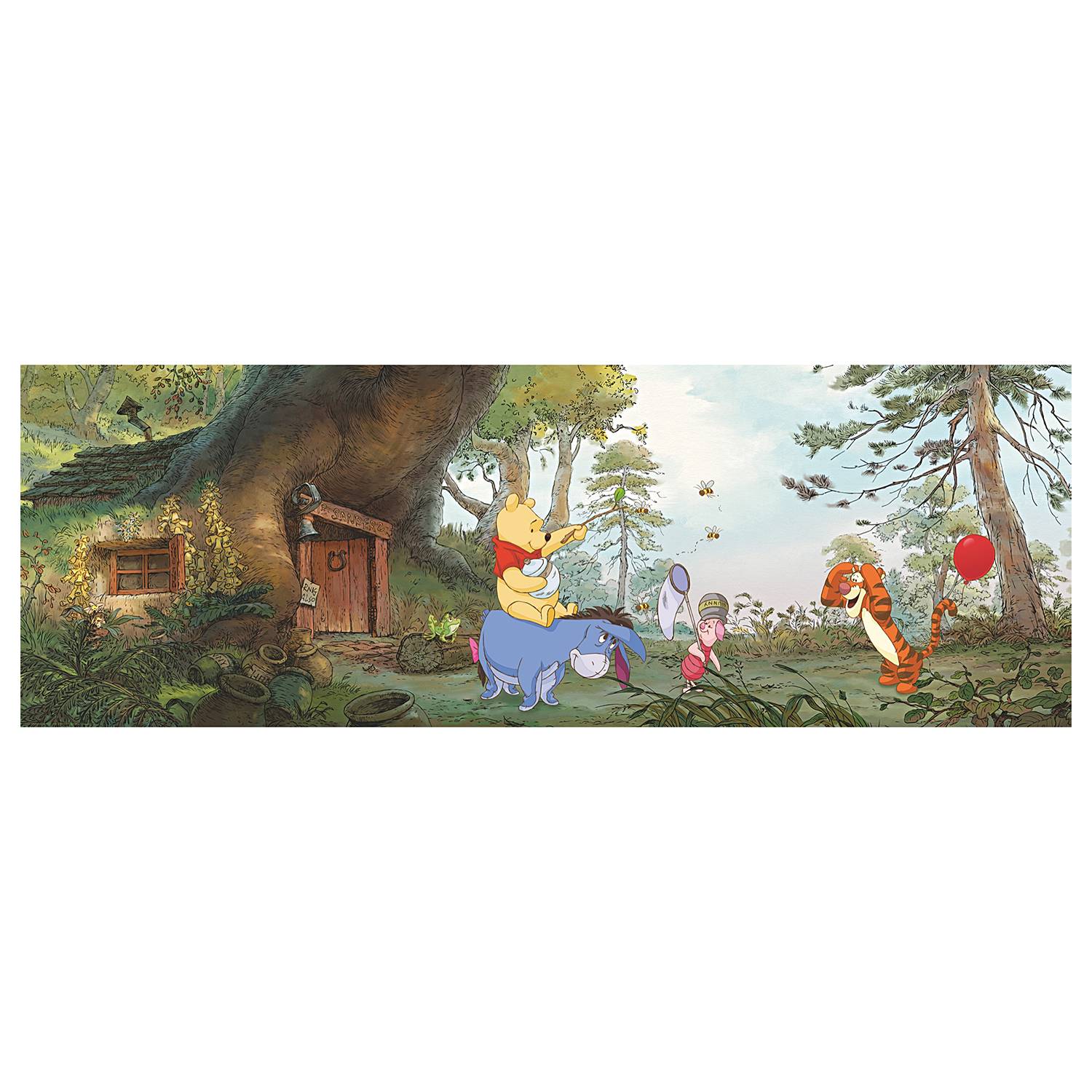 Fototapete Pooh´s House von Komar