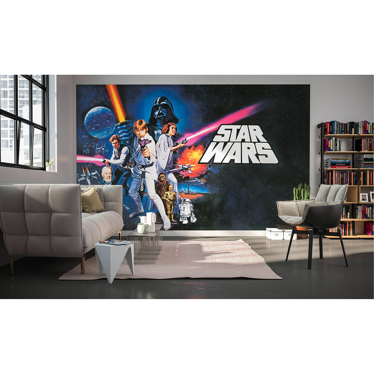 home24 Fototapete Star Wars Poster Classic 1 400cm home24 Fototapete Star Wars Poster Classic 1 400cm von home24