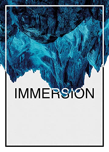 Komar Immersion Blue - Größe: 50 x 70 cm, Wandbild, Poster, Kunstdruck (ohne Rahmen), PURE Boutique von Komar