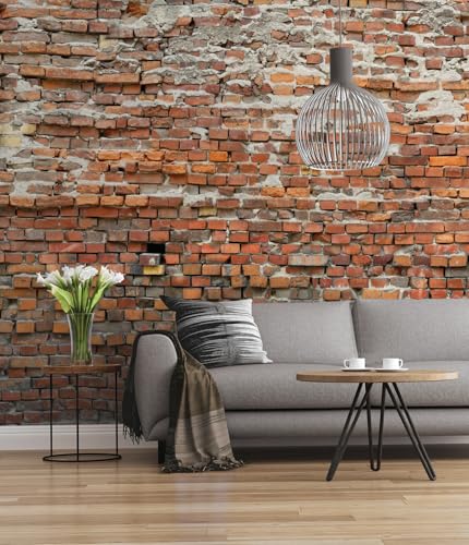 Komar Vlies Fototapete BRICKLANE | 300x250cm | Tapete, Wand Dekoration, Ziegelwand, Steinwand, Steinwandoptik, Schlafzimmer, Wohnzimmer 025-DV3 Komar Vlies Fototapete BRICKLANE | 300x250cm | Tapete, Wand Dekoration, Ziegelwand, Steinwand, Steinwandoptik, Schlafzimmer, Wohnzimmer 025-DV3 von Komar