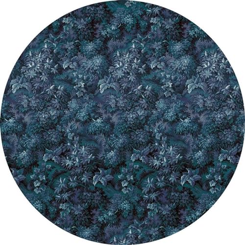 Komar DOT runde und selbstklebende Vlies Fototapete Azul - Ø Durchmesser 125 cm - 1 Stück - Tapete, Dekoration, Wandtapete, Wandbild, Wandbelag, Designtapete - D1-038 von Komar
