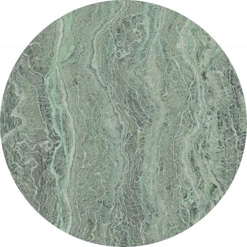 Komar DOT runde und selbstklebende Vlies Fototapete Green Marble Ø Durchmesser 125 cm - 1 Stück - Marmor, Grün, Steinoptik, Tapete, Dekoration, Wandtapete, Wandbild, Wandbelag, Designtapete - D1-008 Komar DOT runde und selbstklebende Vlies Fototapete Green Marble Ø Durchmesser 125 cm - 1 Stück - Marmor, Grün, Steinoptik, Tapete, Dekoration, Wandtapete, Wandbild, Wandbelag, Designtapete - D1-008 von Komar