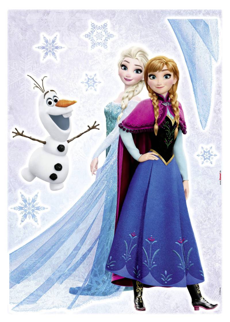 Komar Decosticker Frozen Sisters 50 x 70 cm von Komar