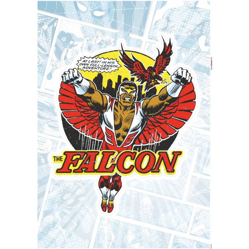Komar Deko-Sticker Falcon Classic 50 x 70 cm von Komar