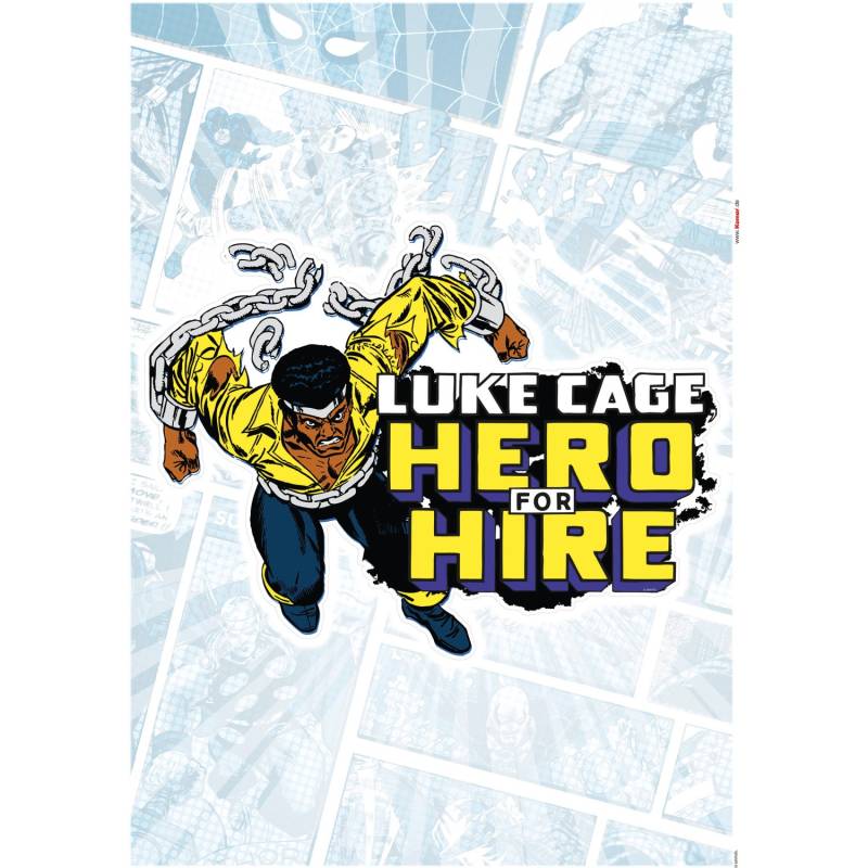 Komar Deko-Sticker Luke Cage Classic 50 x 70 cm von Komar