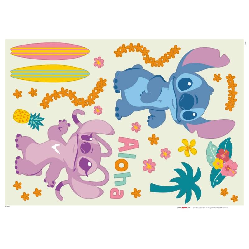 Komar Deko-Sticker Stitch Aloha von Komar