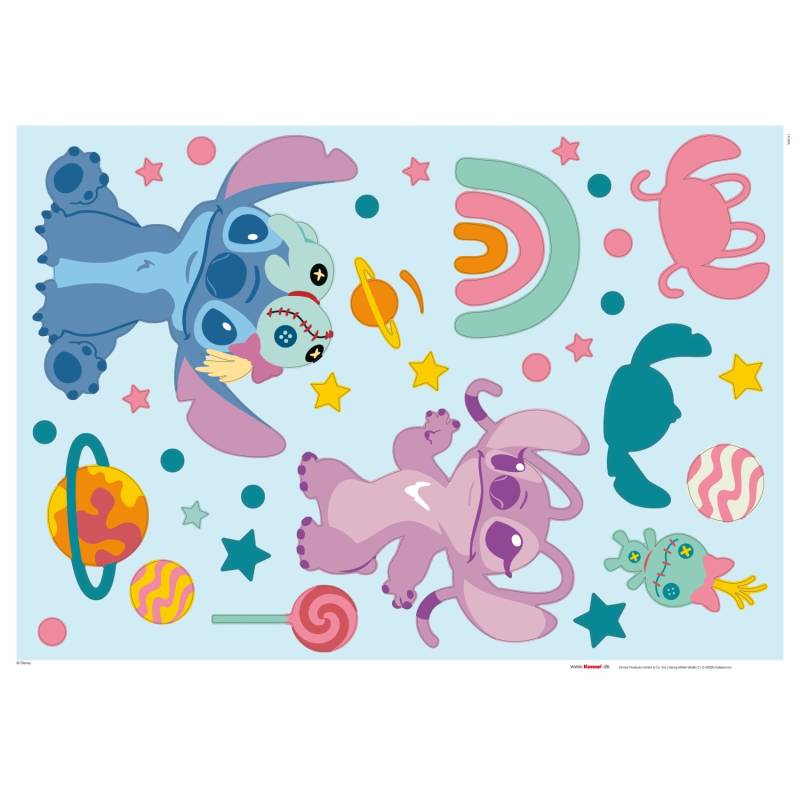 Komar Deko-Sticker Stitch World von Komar