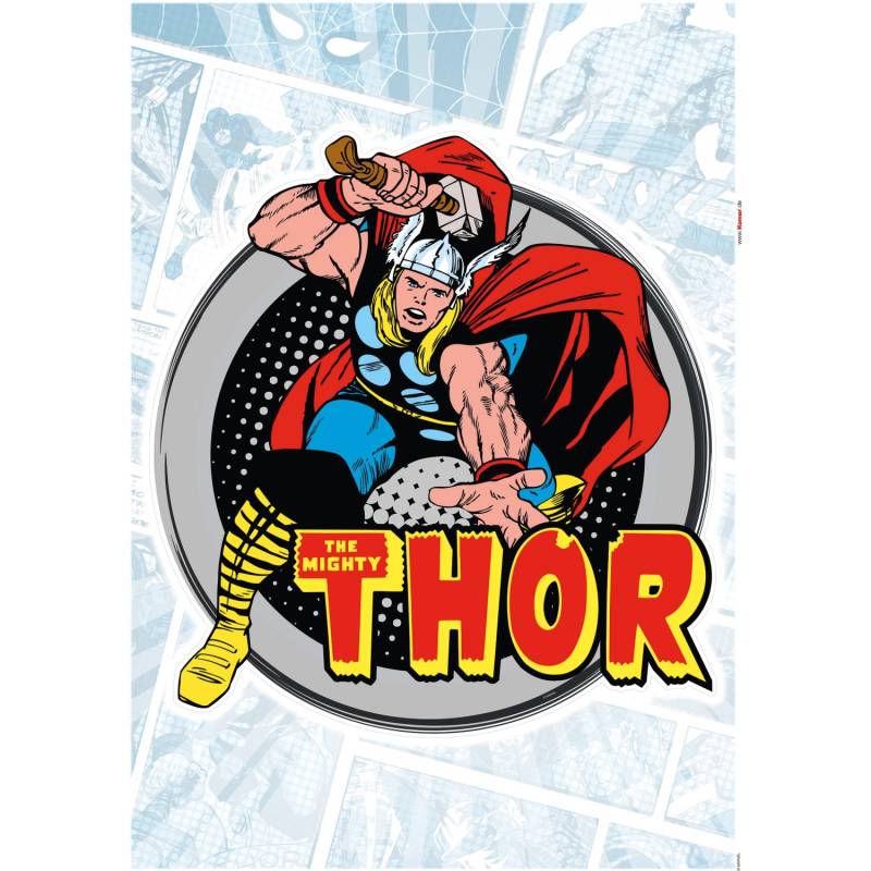 Komar Deko-Sticker Thor Classic 50 x 70 cm gerollt von Komar
