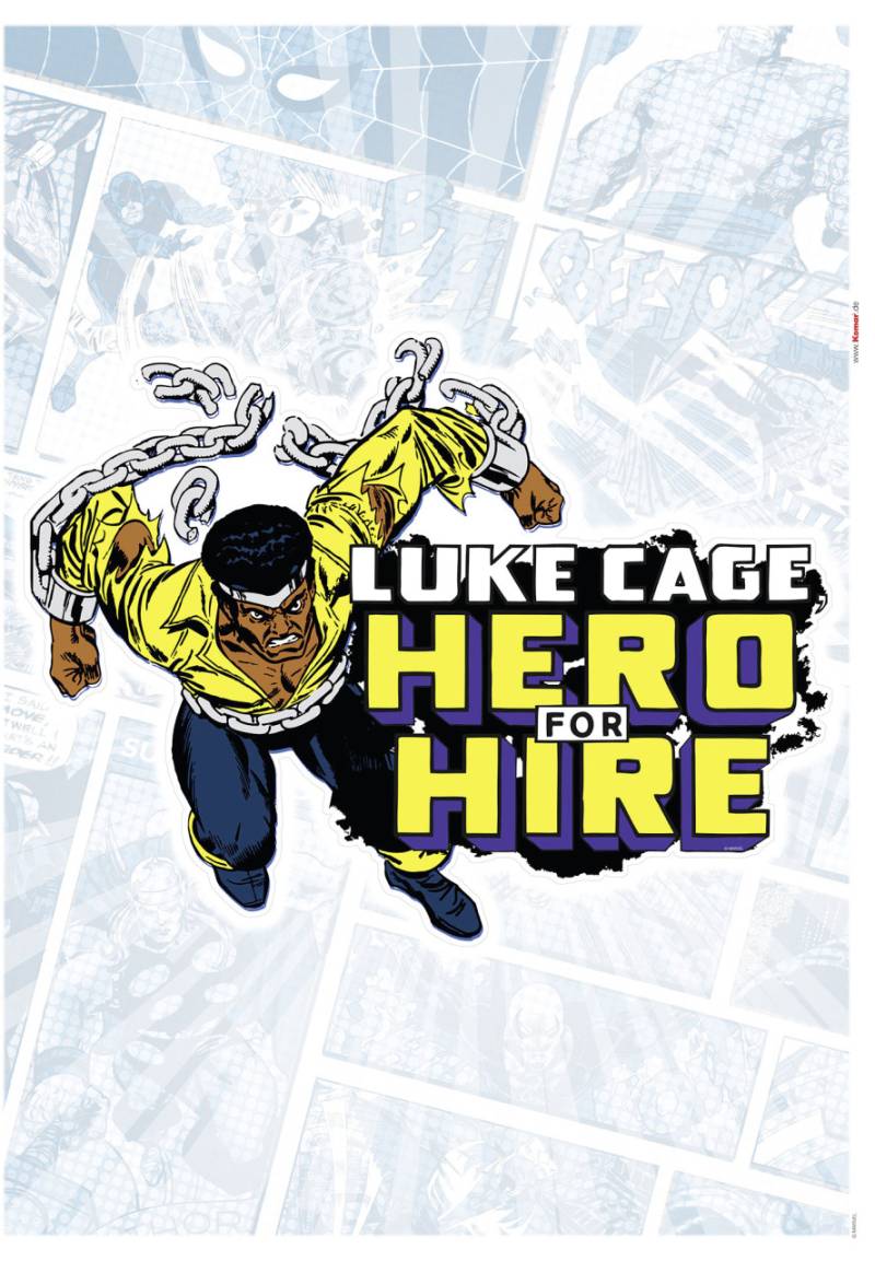 Komar Dekosticker Luke Cage Comic 50 x 70 cm von Komar