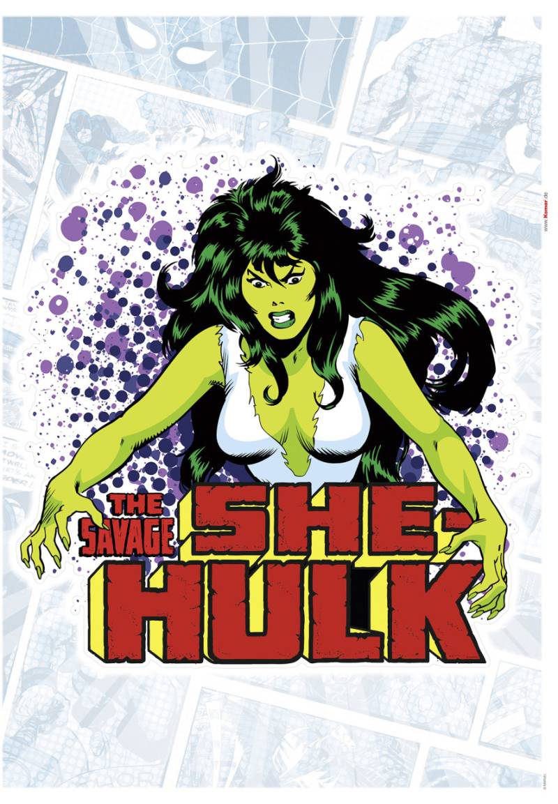 Komar Dekosticker She-Hulk Classic 50 x 70 cm von Komar