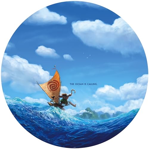 Komar Disney DOT runde und selbstklebende Vlies Fototapete von Disney - Moana Ocean is calling - Ø Durchmesser 125 cm - Kindertapete, Meer, Kinderzimmer, Wandtattoo - DD1-019 Komar Disney DOT runde und selbstklebende Vlies Fototapete von Disney - Moana Ocean is calling - Ø Durchmesser 125 cm - Kindertapete, Meer, Kinderzimmer, Wandtattoo - DD1-019 von Komar