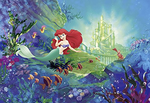 Komar Disney Fototapete ARIELS CASTLE | 368x254cm | Tapete, Wand Dekoration, Meerjungfrau, Arielle, Prinzessin, Mädchenzimmer, Kinderzimmer | 8-4021, Bunt, 368 x 254 cm Komar Disney Fototapete ARIELS CASTLE | 368x254cm | Tapete, Wand Dekoration, Meerjungfrau, Arielle, Prinzessin, Mädchenzimmer, Kinderzimmer | 8-4021, Bunt, 368 x 254 cm von Komar