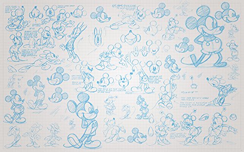 Komar Disney Vlies Fototapete MICKEY SKETCHES | 400 x 250 cm | Tapete, Wand Dekoration, Micky Maus, Comic, Kinderzimmer | 048-DVD4 Komar Disney Vlies Fototapete MICKEY SKETCHES | 400 x 250 cm | Tapete, Wand Dekoration, Micky Maus, Comic, Kinderzimmer | 048-DVD4 von Komar