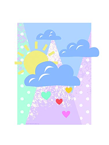 Komar Disney Wandbild | Winnie Pooh Clouds | Kinderzimmer, Babyzimmer, Dekoration, Kunstdruck | ohne Rahmen | WB088-30x40 | Größe: 30 x 40 cm (Breite x Höhe) von Komar