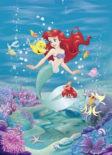 Komar DisneyFotoapete | ARIEL SINGING | 184x254 cm | Tapete, Wand Dekoration, Arielle, Prinzessin, Kinderzimmer, Mädchenzimmer, Meerjungfrau | 4-4020 Komar DisneyFotoapete | ARIEL SINGING | 184x254 cm | Tapete, Wand Dekoration, Arielle, Prinzessin, Kinderzimmer, Mädchenzimmer, Meerjungfrau | 4-4020 von Komar