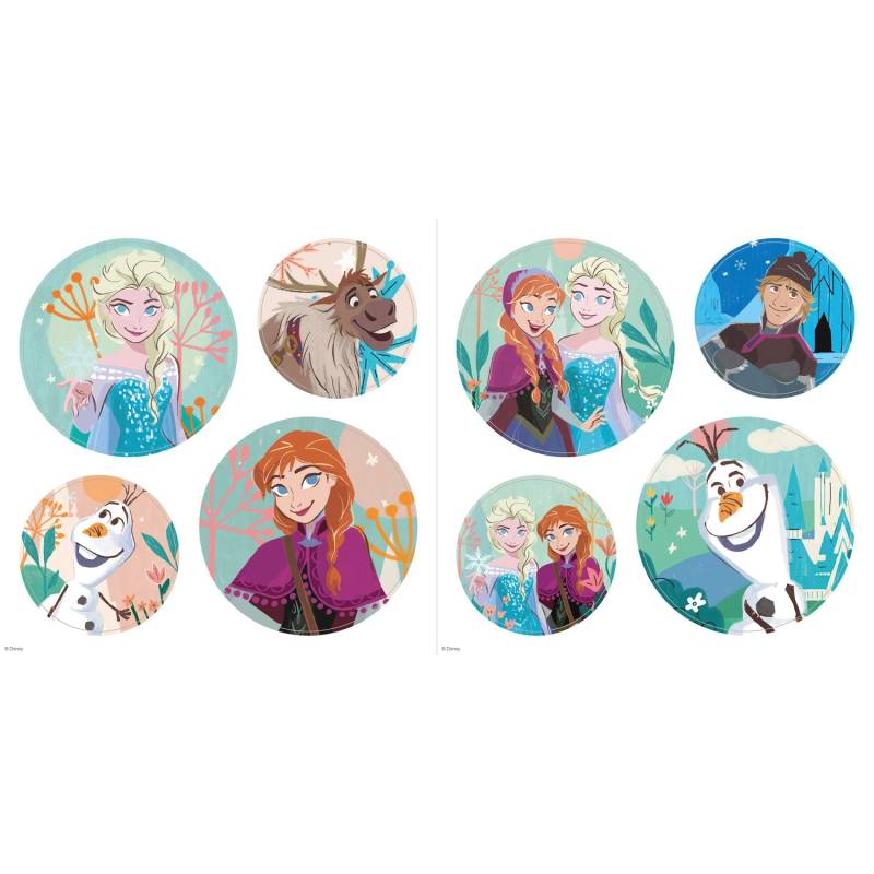 Komar Fenstersticker Frozen Royal 30 cm x 30 cm von Komar