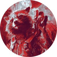 Komar Fototapete "Avengers Painting Rocket Raccoon" von Komar