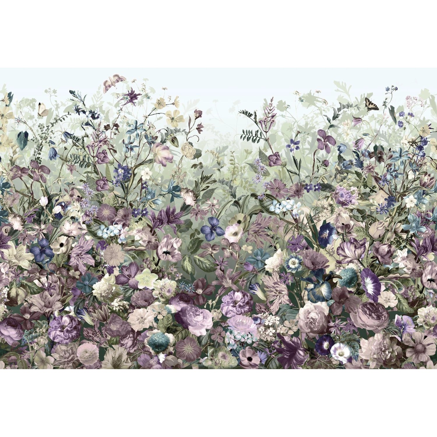 Komar Fototapete Botanica Lila und Grün 368 x 248 cm 611130 Komar Fototapete Botanica Lila und Grün 368 x 248 cm 611130 von Komar