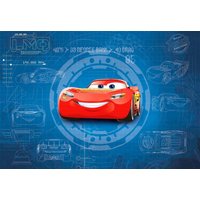 Komar Fototapete "Cars3 Blueprint" von Komar