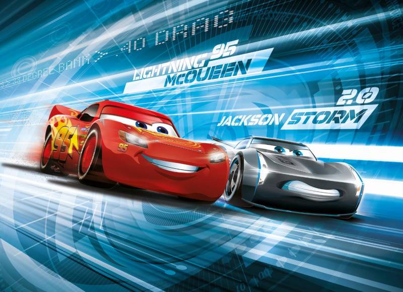 Komar Fototapete Cars3 Simulation 254 x 184 cm von Komar