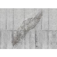 Komar Vliestapete "Concrete Feather" von Komar