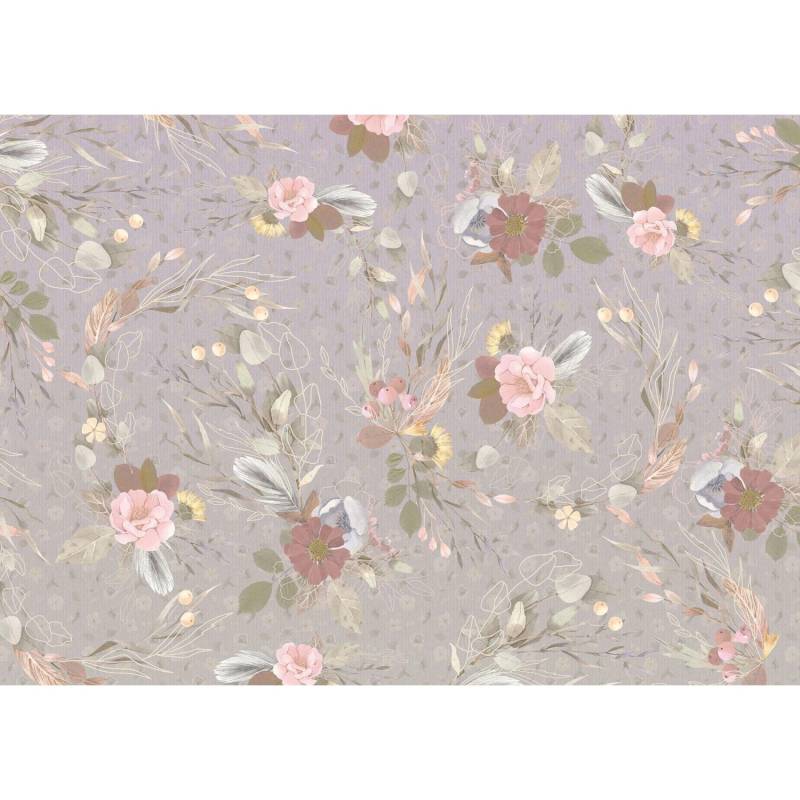 Komar Fototapete Endless Spring Violett und Rosa 350 x 250 cm 611214 von Komar