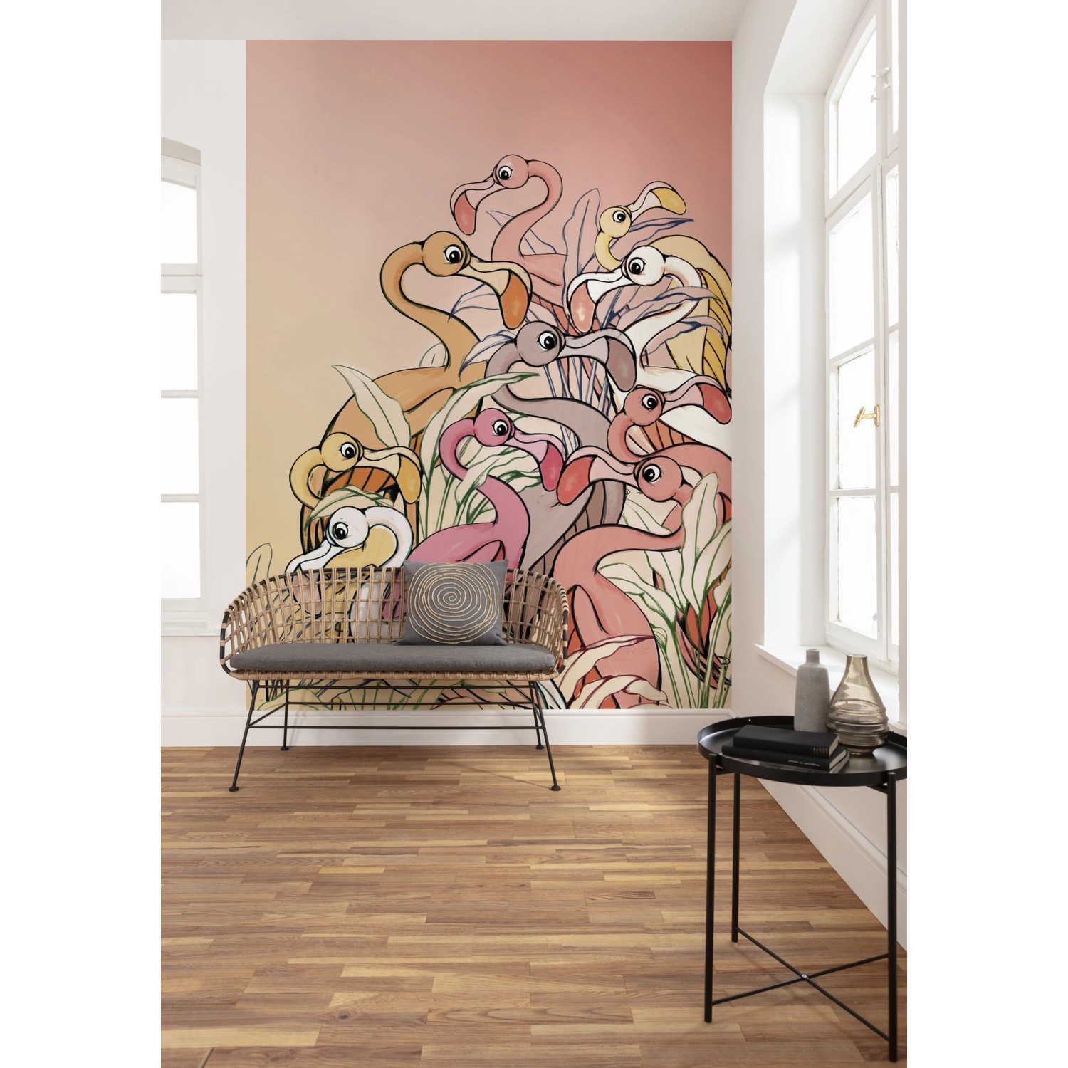Komar Fototapete Flamingos Rosa 200 x 280 cm 610048 Komar Fototapete Flamingos Rosa 200 x 280 cm 610048 von Komar
