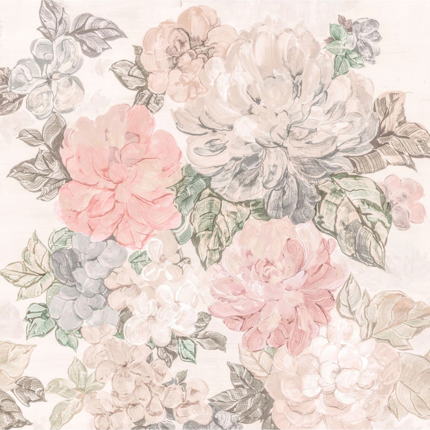 Komar Fototapete Gardenia Rosa 250 x 250 cm 611197 Komar Fototapete Gardenia Rosa 250 x 250 cm 611197 von Komar