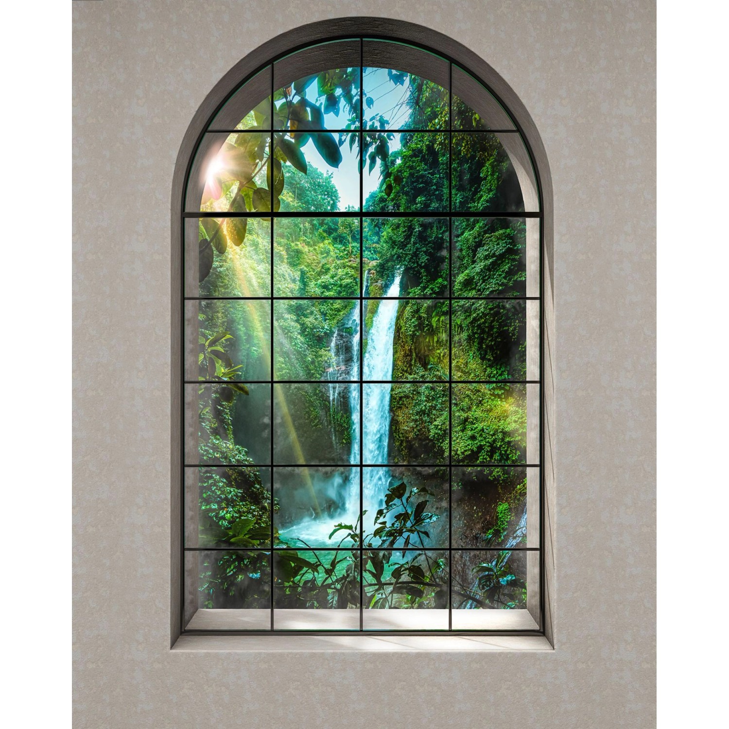 Komar Fototapete Rainforest Grün 200 x 250 cm 611624 von Komar