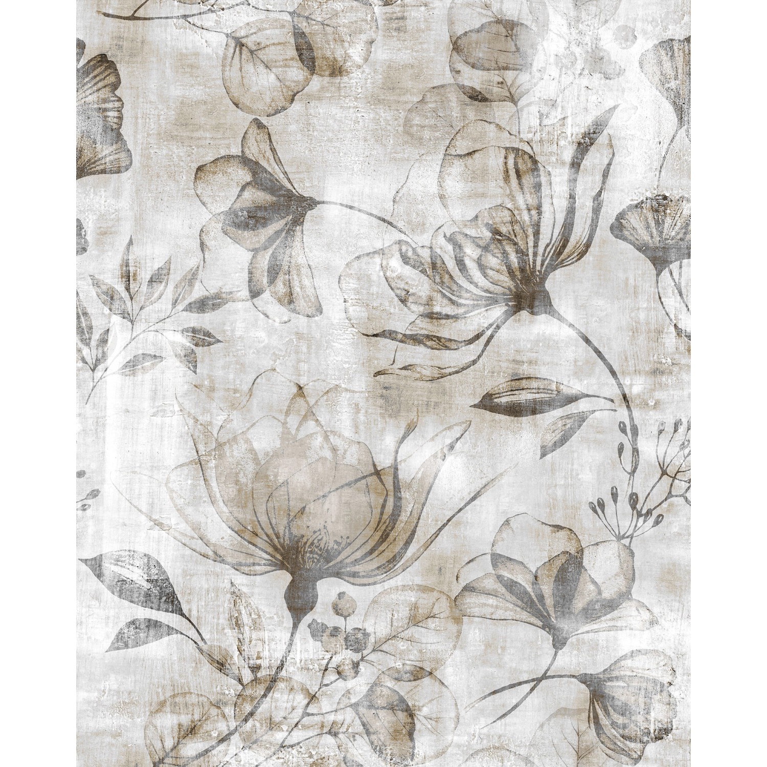 Komar Fototapete Rustic Roses 200 cm x 250 cm Komar Fototapete Rustic Roses 200 cm x 250 cm von Komar