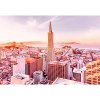 Komar Fototapete "San Francisco Morning - Größe 368 x 254 cm" bedruckt glatt Wohnzimmer, Schlafzimmer von Komar